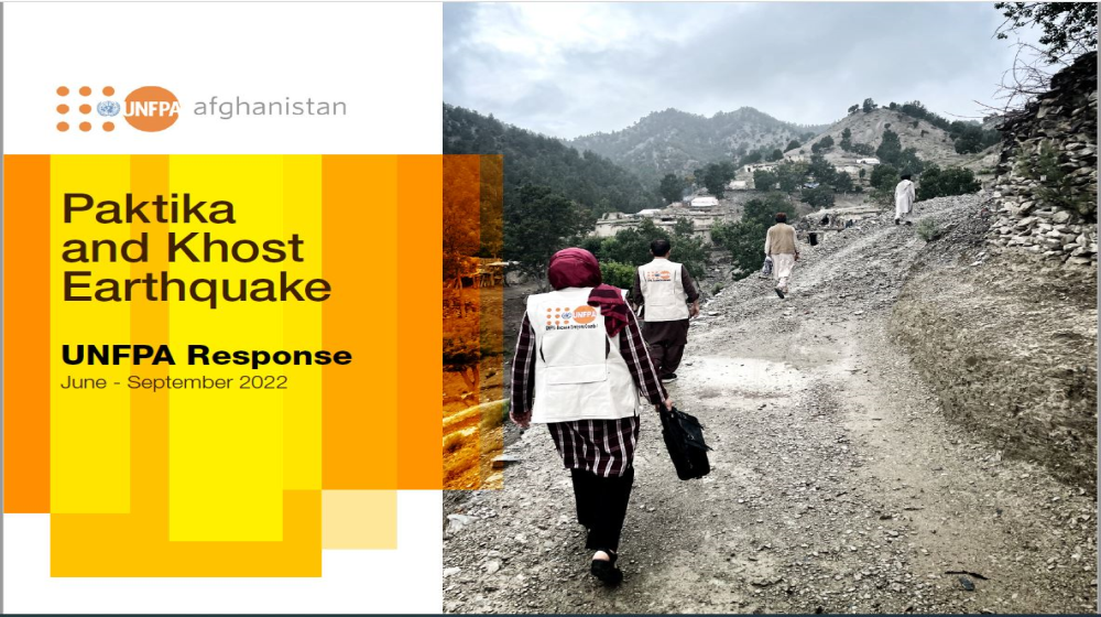 Paktika and Khost Earthquake: UNFPA Emergency Response (June-September 2022)