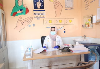 Mastura started working with UNFPA supported projects in 2018 and she’s proud of her career © Zaeem Abdul Rahman/UNFPA Afghanistan