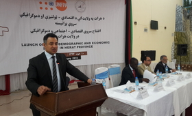 Herat province undertakes the Socio-Demographic and Economic Survey