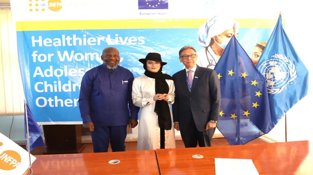 Afghanistan: the EU, in partnership with WHO and UNFPA, supports access to reproductive, maternal and child health and non-communicable diseases services