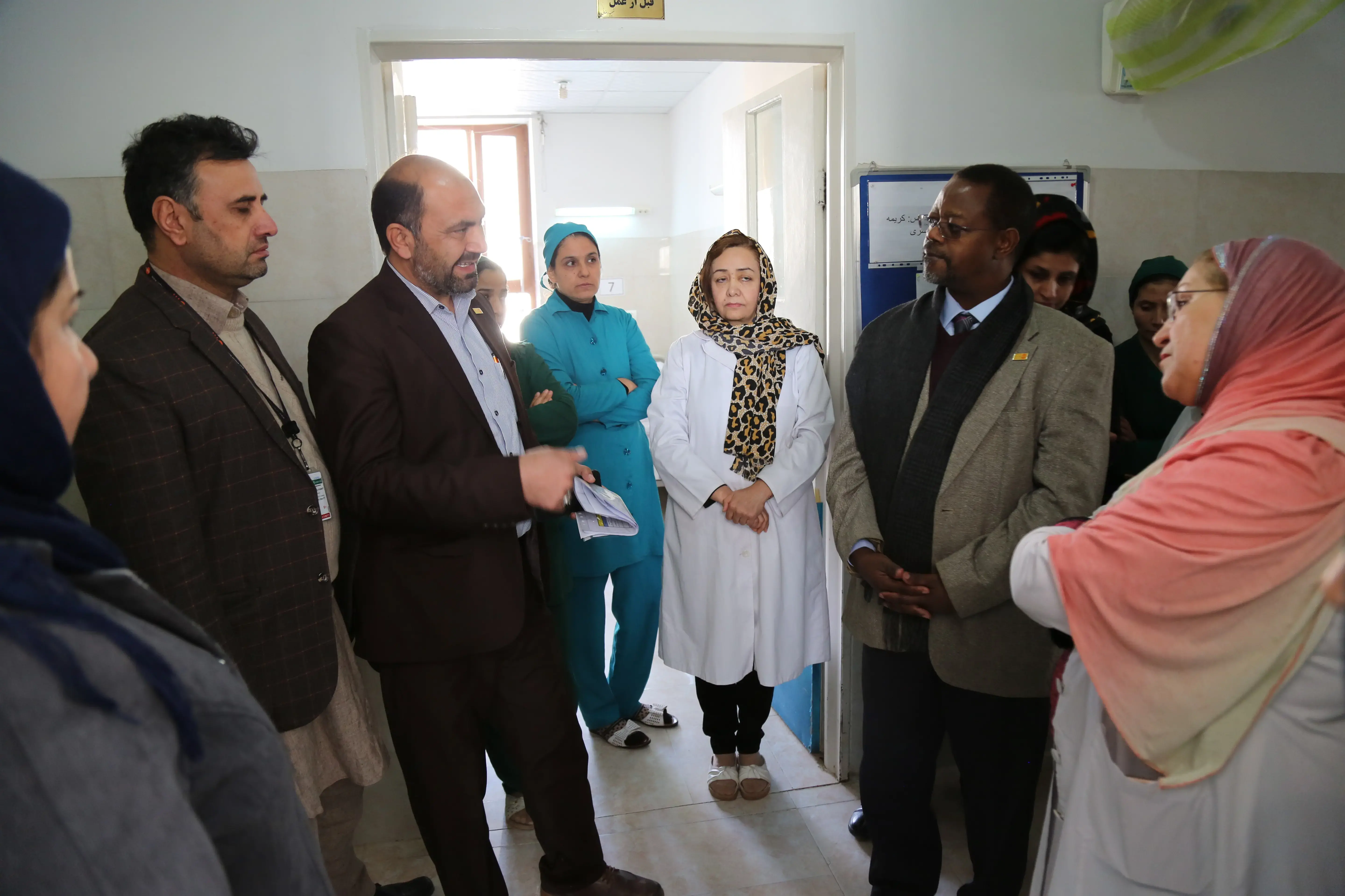 UNFPA Country Representative Visits UNFPA Field Sites