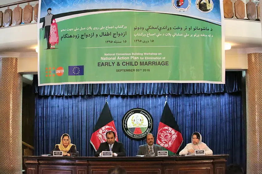 Consensus Conference for the National Action Plan for prevention of early and child marriage