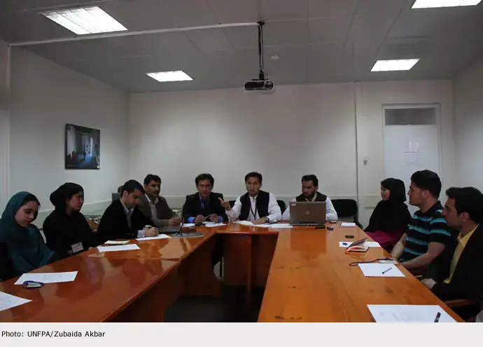 UNFPA strengthens its relationship with young people in Afghanistan