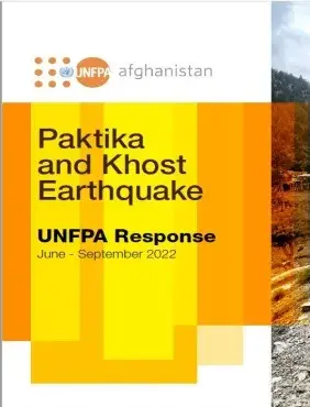 Paktika and Khost Earthquake: UNFPA Emergency Response (June-September 2022)