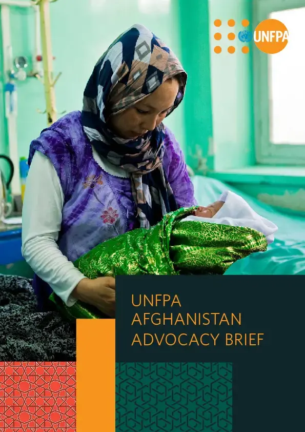 UNFPA Afghanistan Fact Sheet 2019