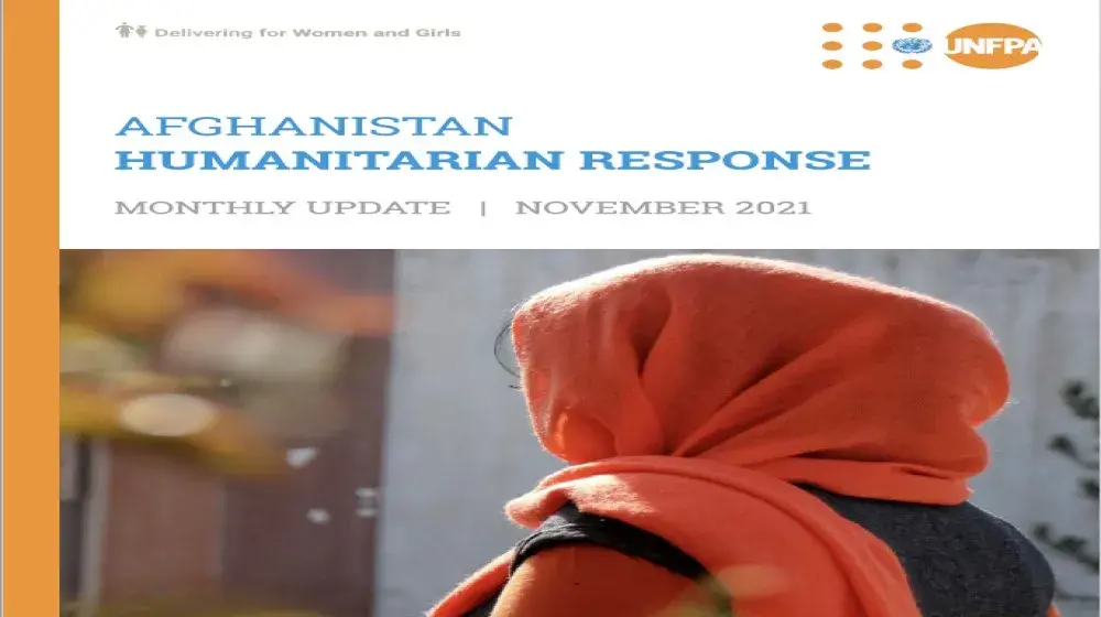 November 2021 Humanitarian Update _ UNFPA Afghanistan